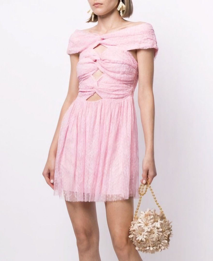 open lace back dress Sweet Little Mystery Mini Dress – Mulaner