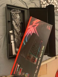 ASUS ROG Strix Scope NX TKL Deluxe (Red switches mechanical keyboard)