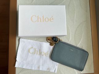 Authentic Chloe Alphabet Card Case