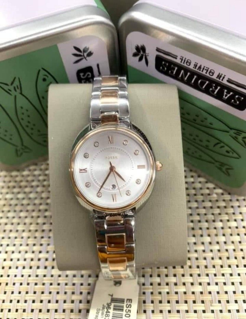 Fossil sardines in olive oil watch hot sale