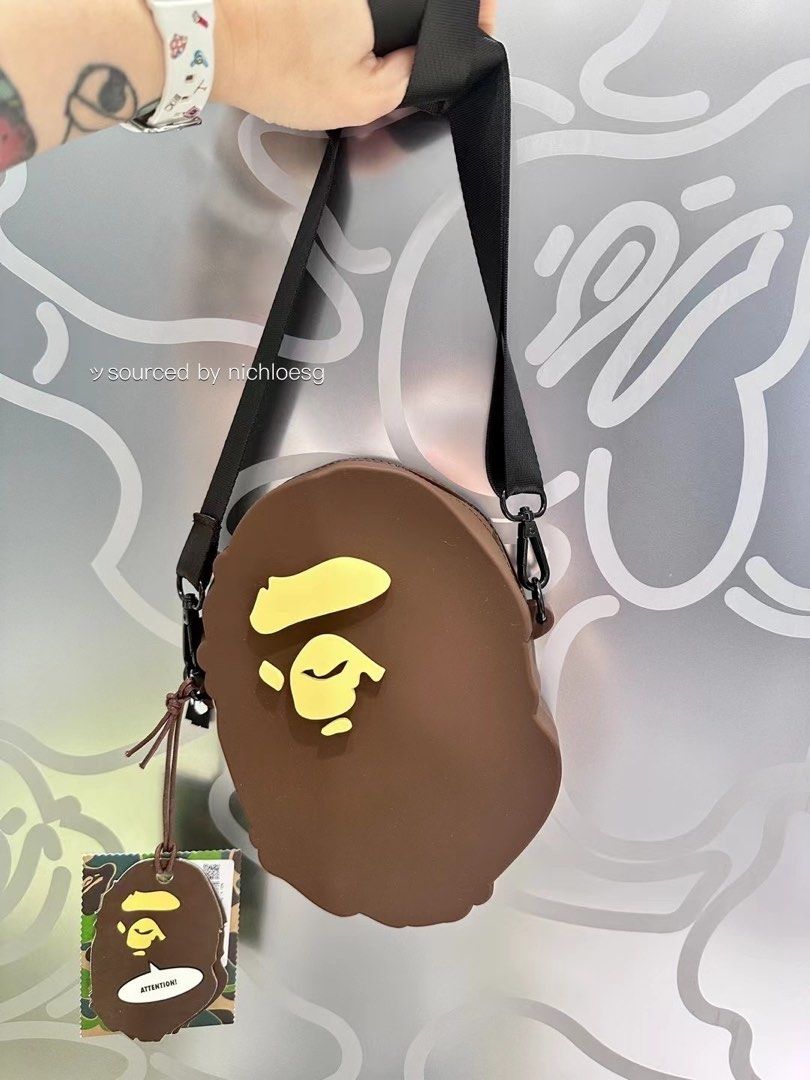 APE HEAD SILICON SHOULDER BAG