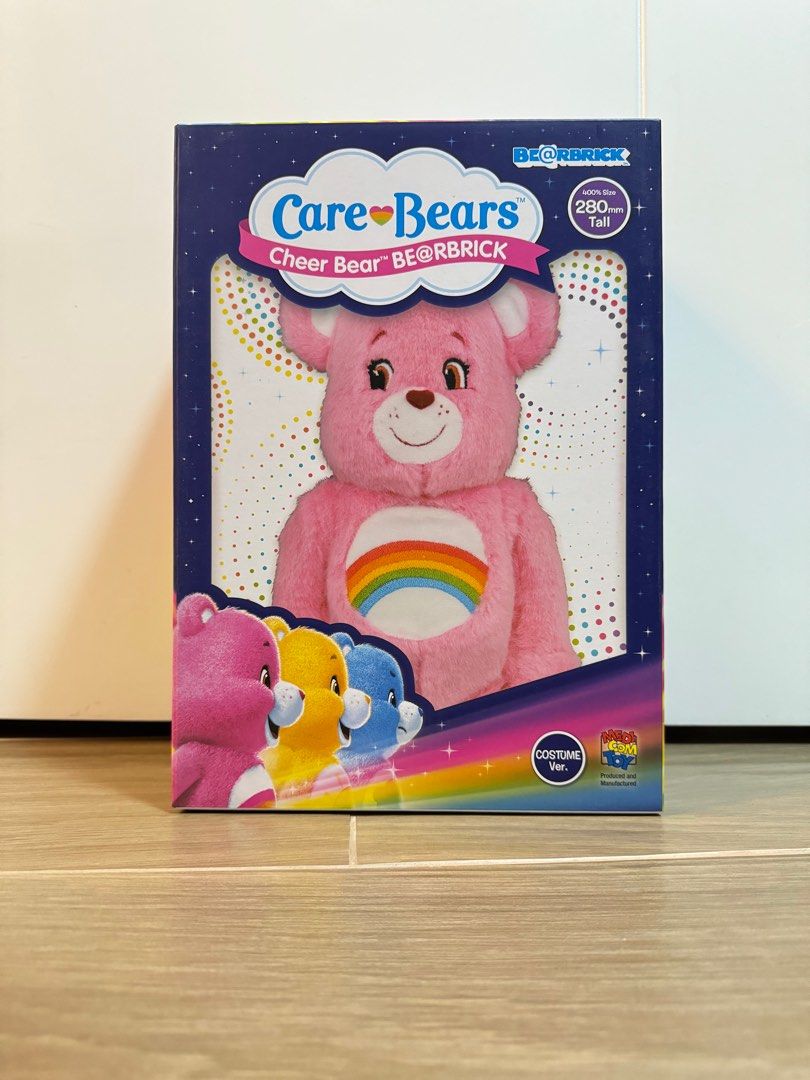 Bearbrick x Care Bears Cheer Bear Costume Ver. 400%, 興趣及遊戲 