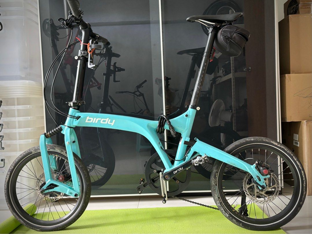 Birdy City Bike 9Sp Aqua Marine