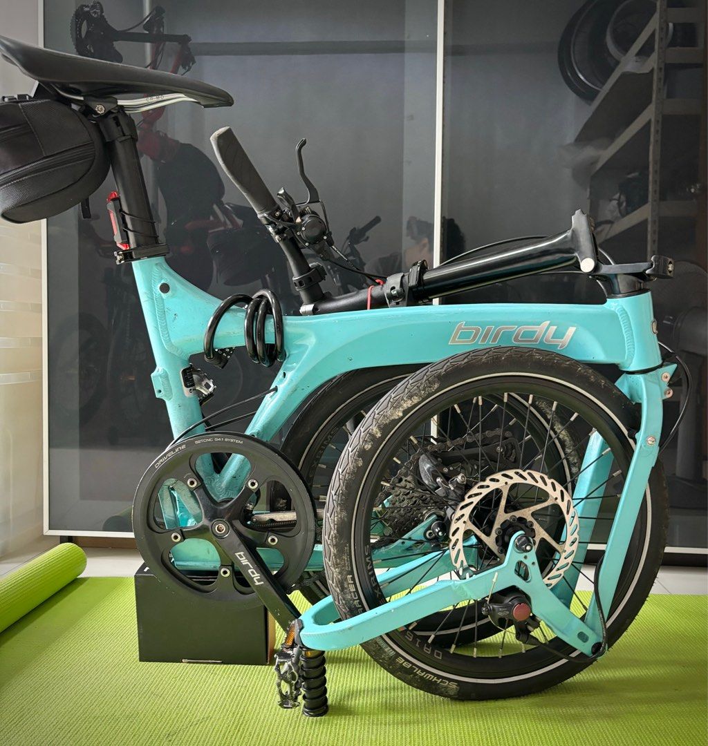 Birdy City Bike 9Sp Aqua Marine