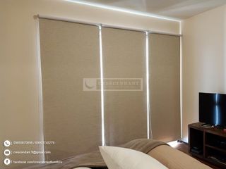 BLACKOUT ROLL UP WINDOW BLINDS