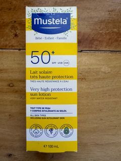 BNEW Mustela VHigh Protection Sun Lotion SPF 50+ 100ml
