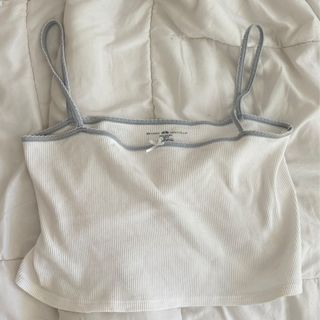 Brandy Melville Faye Bow Tank Top Coquette
