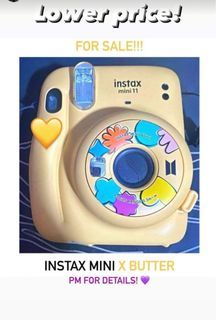 BTS Instax Mini x Butter Edition