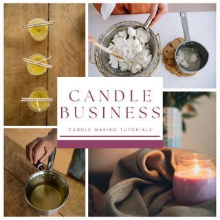 Candle Making Tutorial Videos and E-books