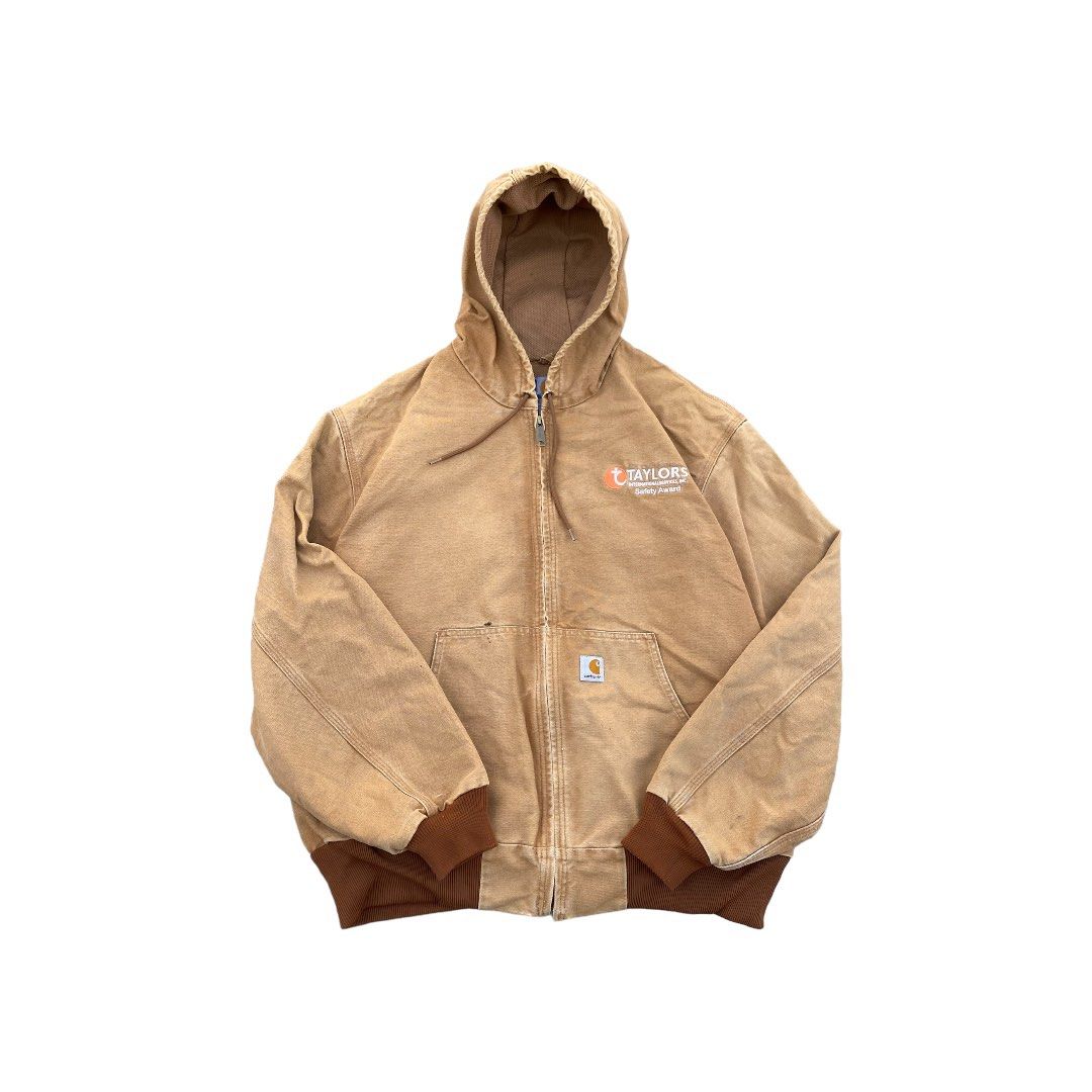 Carhartt Active Jacket J131 BRN Men s Fashion Activewear on Carousell