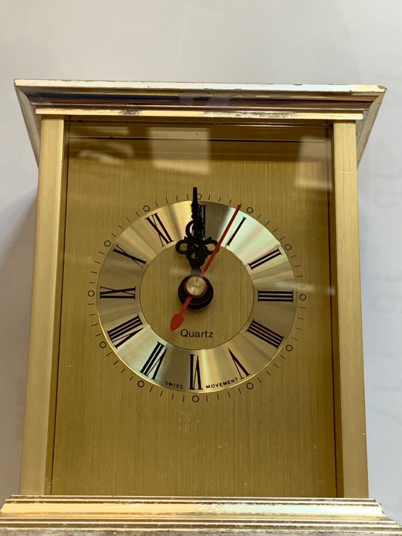Classic Made In Germany Scholer Brass Quartz Carriage Clock Good Running Condition Furniture Home Living Home Decor Clocks on Carousell