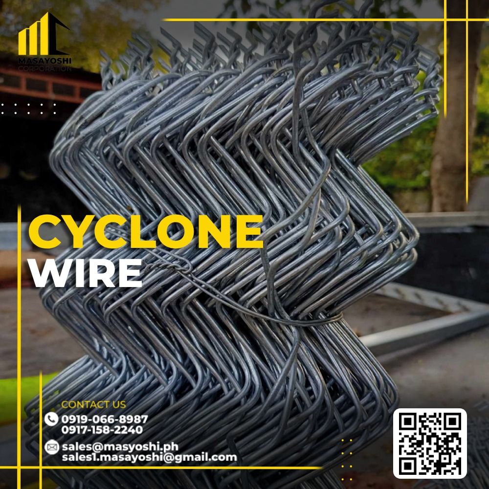 Cyclone Wire, Cyclone Wire #10 (3.4mm) 2x10m 4ft / Barbed Wire / Hog ...