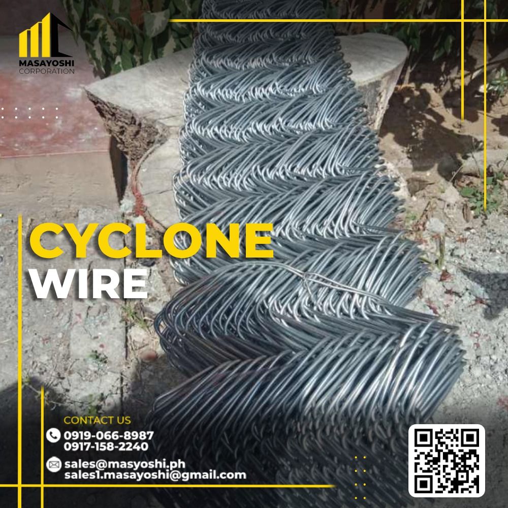 Cyclone Wire, Cyclone Wire #12 (2.7mm) 2x10m 6ft / Barbed Wire / Hog ...