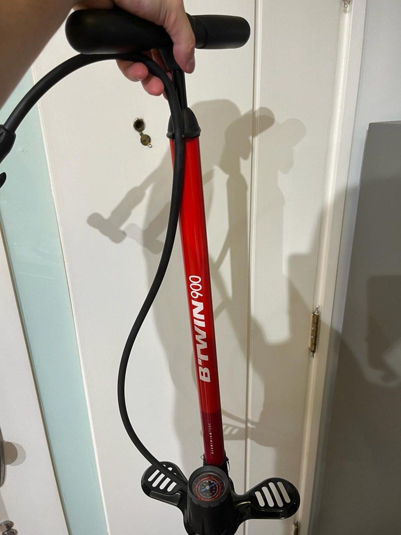 Air Pump Btwin 500 Pump Instructions Decathlon Bike Pump