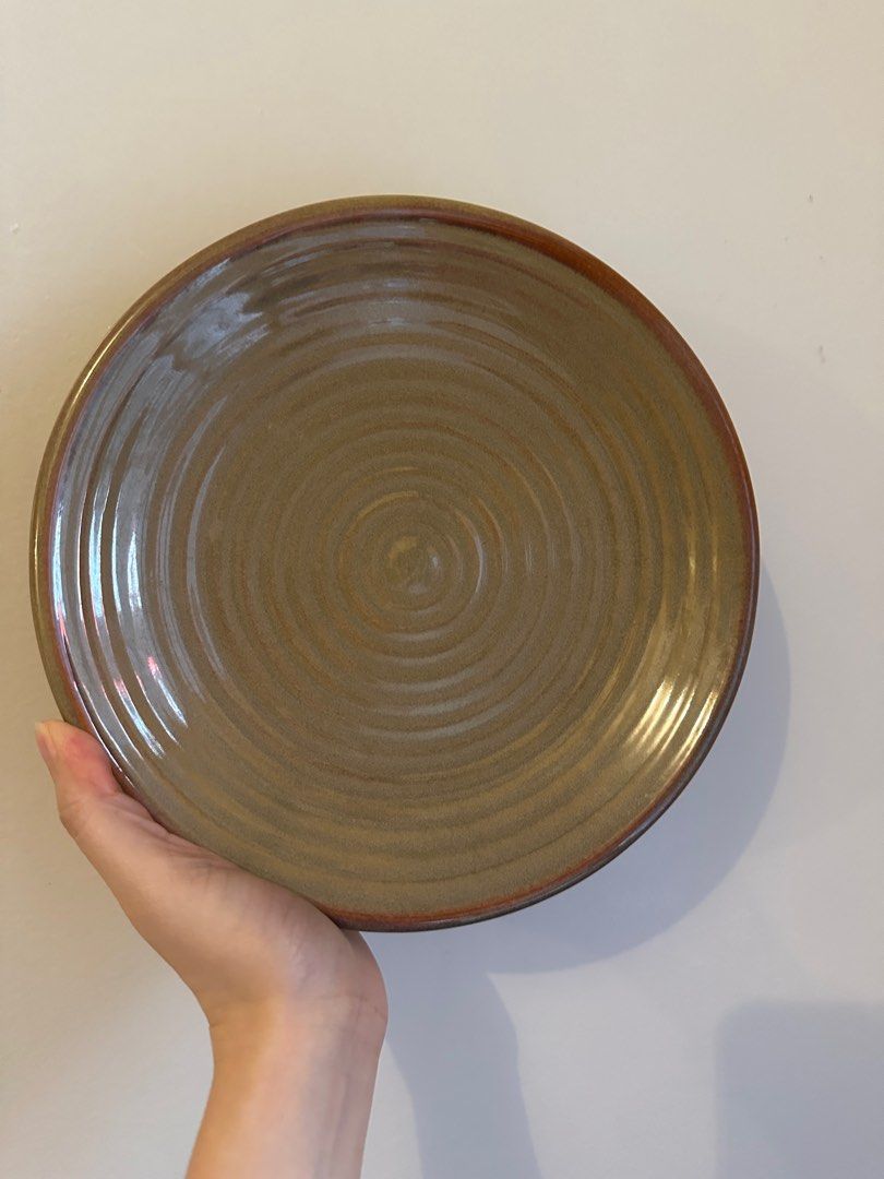 Dinner/Salad Plates (2pcs) - 8 by 1 inches (Category: Dinnerware & Cutlery) located in Paranaque City. Submitted by maysprites (Listing ID 1299513086, Image 1). Description: 350 for 2 pcs already. Beautiful textured swirl design. Stoneware. Dishwasher Safe and Microwave Safe Currently in Makati area. .