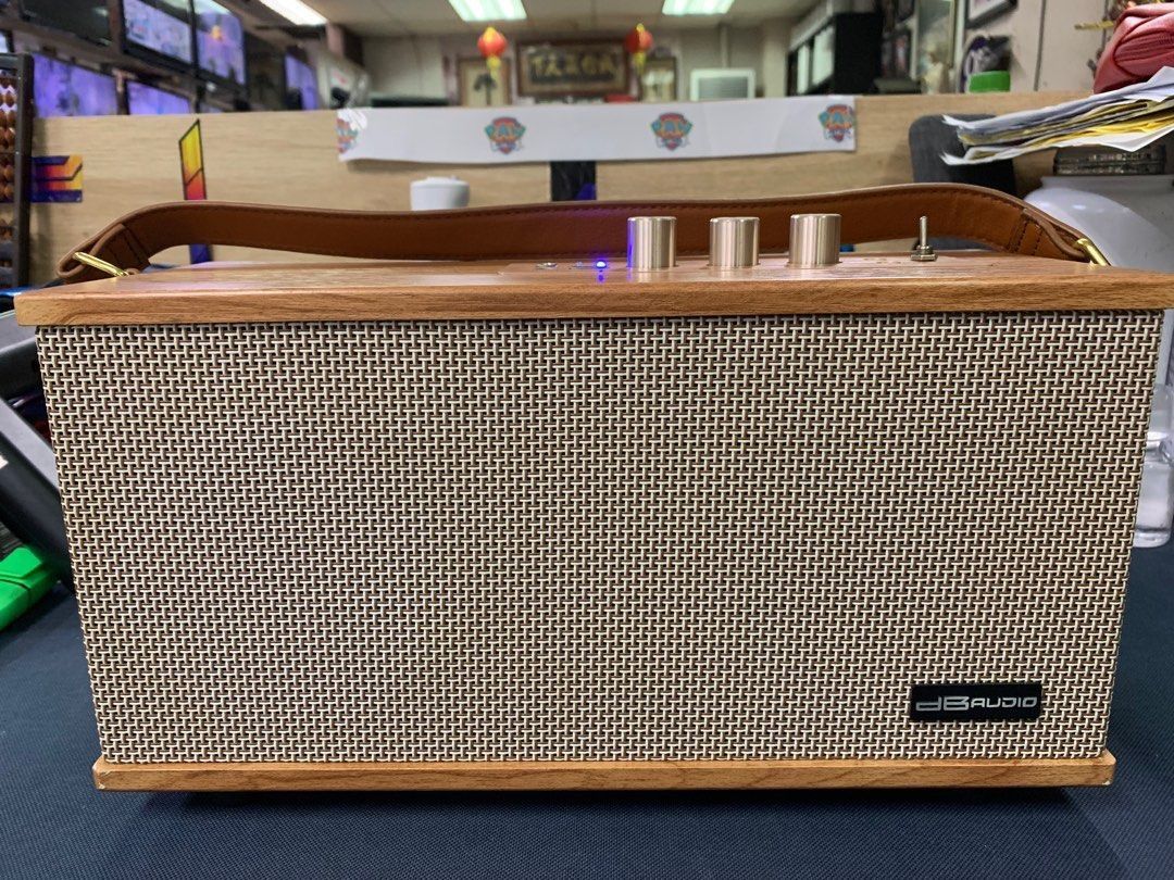 DbAudio portable bluetooth boombox 50 watts x2 (Category: Soundbars, Speakers & Amplifiers) located in Pasay City. Submitted by enrico_appliances (Listing ID 1299495052, Image 1). Description: excellent condition brand new in box bass control treble control bass booster.