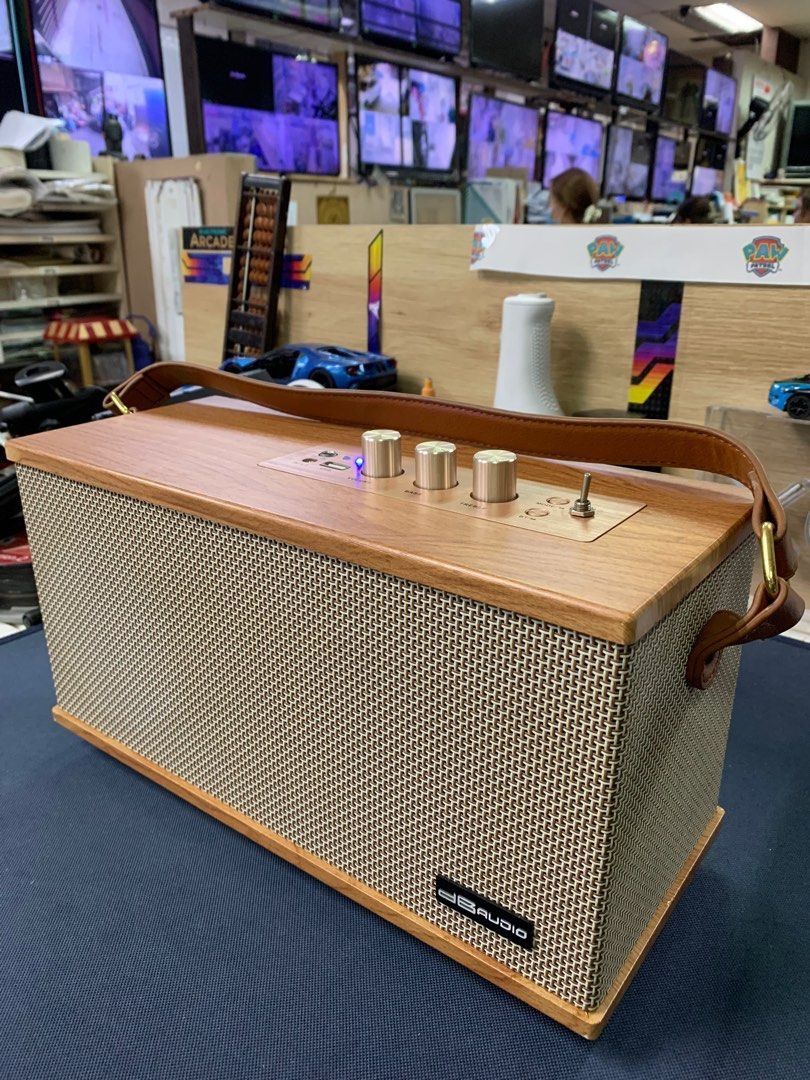 DbAudio portable bluetooth boombox 50 watts x2 (Category: Soundbars, Speakers & Amplifiers) located in Pasay City. Submitted by enrico_appliances (Listing ID 1299495052, Image 2). Description: excellent condition brand new in box bass control treble control bass booster.