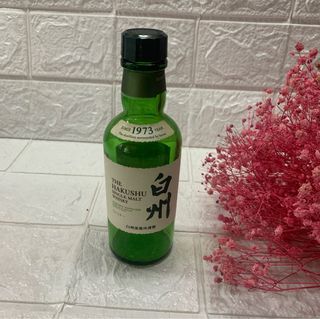 Empty Bottle Whiskey Hakushu Japan