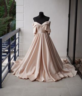 Filipiniana-Inspired Minimalist Wedding Gown