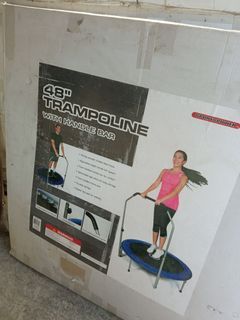 Fitness trampoline 48" diameter gym equipment