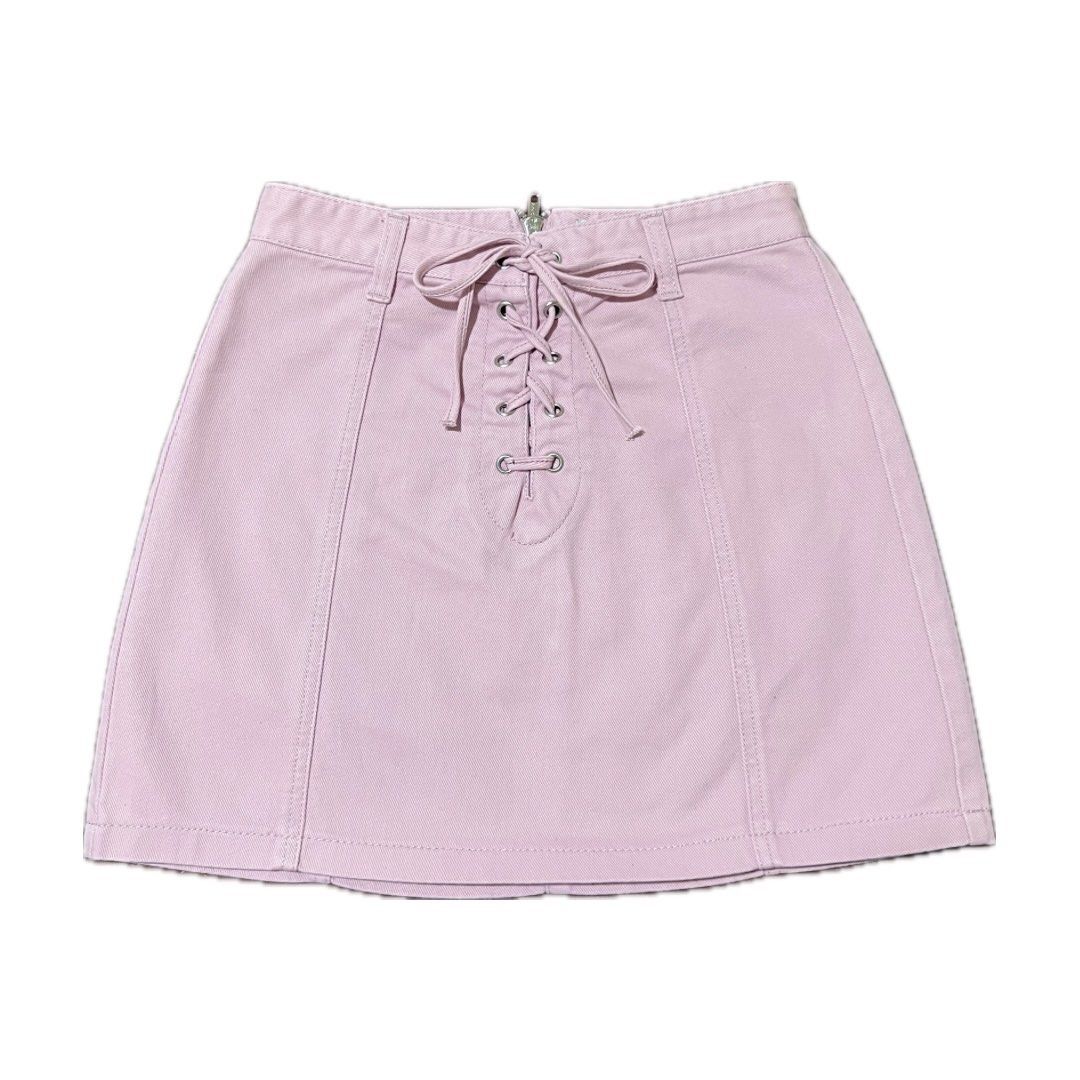 Pink skirt forever 21 store