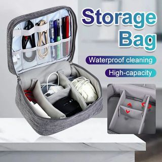 Travel Cable Bag Portable Digital Storage Pouch Waterproof