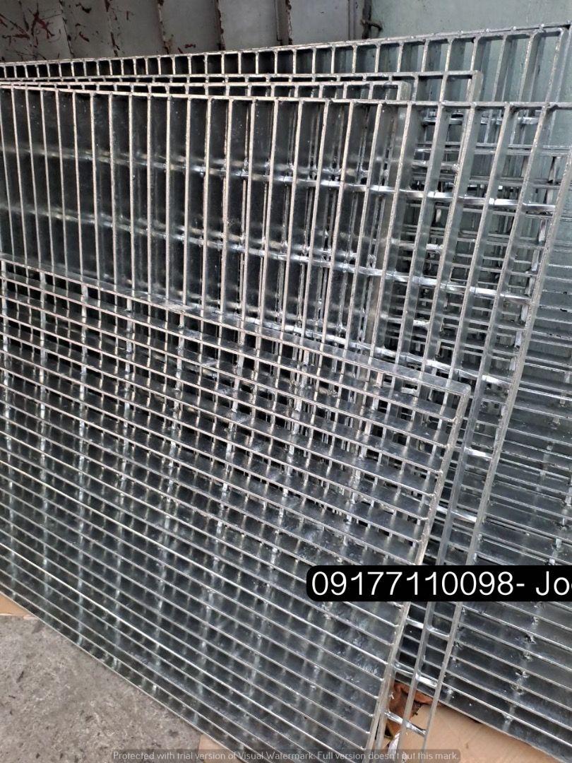GALVANIZED STEEL GRATINGS (Category: Construction & Building Materials) located in Manila. Submitted by joeyroque09 (Listing ID 1299479213, Image 3). Description: galvanized steel gratings Specs: 900mm x 1850mm Price : 11,466 Specs: 1350mm x 1000mm Price: 9,333 Specs: 1450mm x 1000mm Price: 12,666 Specs: 1100mm x 1000mm Price: 10,666 Specs: 1075mm x 750mm Price: 7,340 Specs: 1240mm x 1000mm Price: 8,666 .