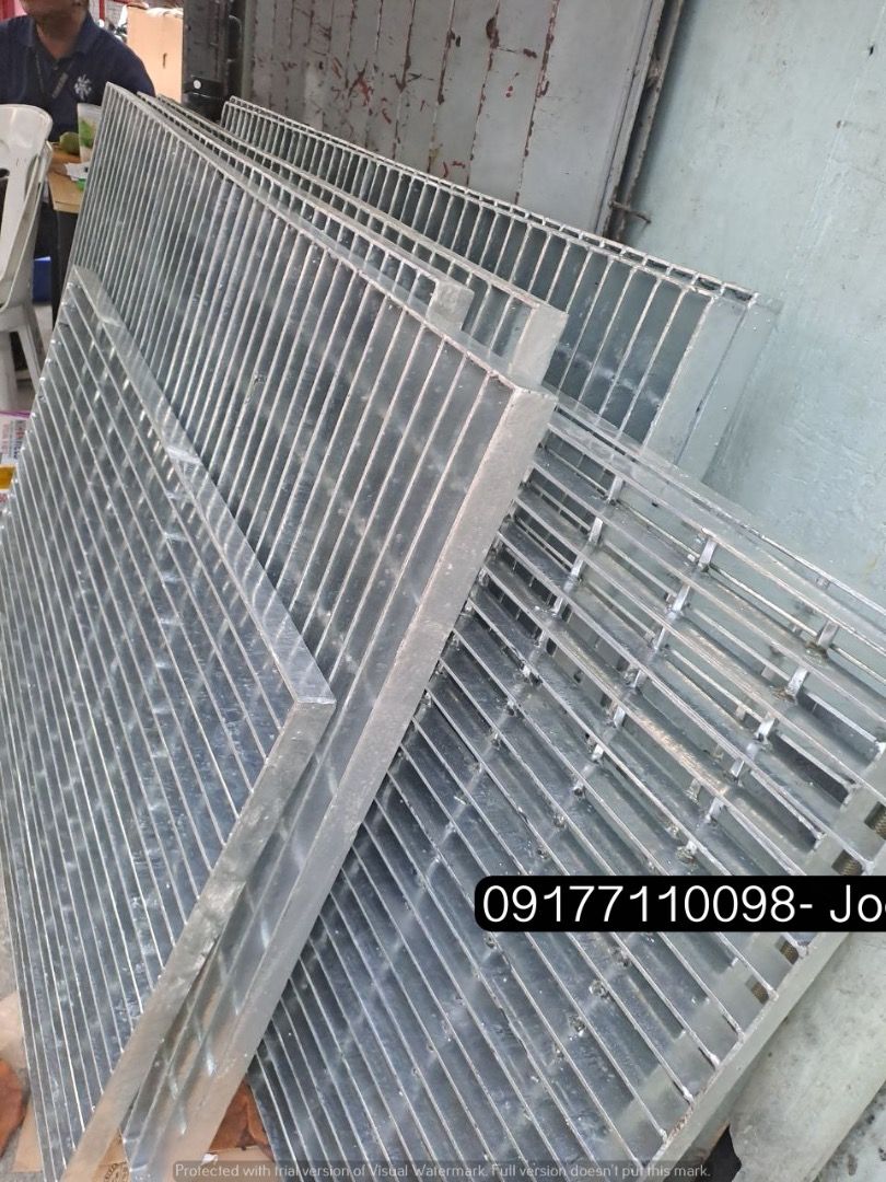 GALVANIZED STEEL GRATINGS (Category: Construction & Building Materials) located in Manila. Submitted by joeyroque09 (Listing ID 1299479213, Image 1). Description: galvanized steel gratings Specs: 900mm x 1850mm Price : 11,466 Specs: 1350mm x 1000mm Price: 9,333 Specs: 1450mm x 1000mm Price: 12,666 Specs: 1100mm x 1000mm Price: 10,666 Specs: 1075mm x 750mm Price: 7,340 Specs: 1240mm x 1000mm Price: 8,666 .