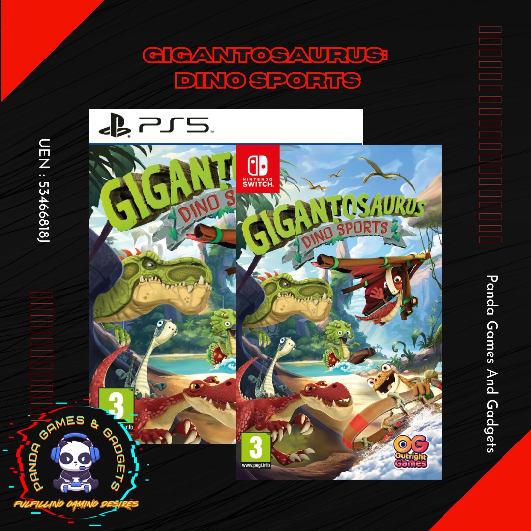 Gigantosaurus Dino Sports (PS5 Nintendo Switch Physical Disc