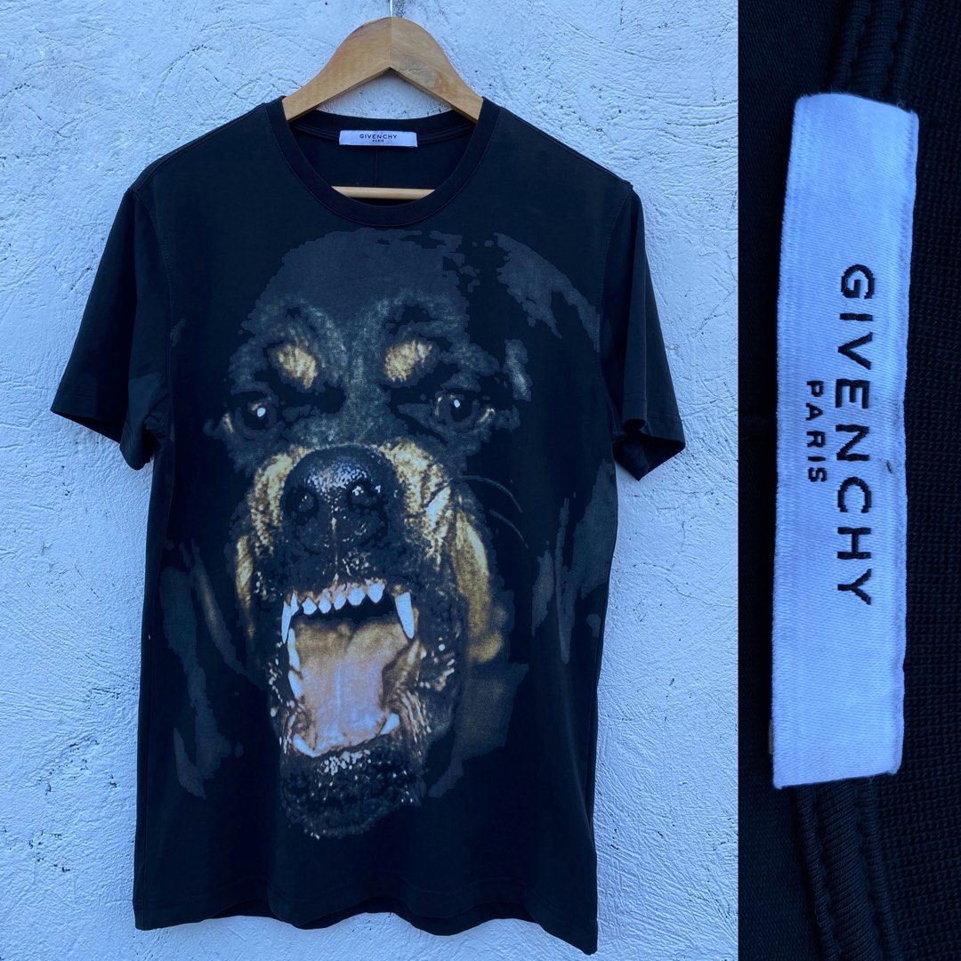 Givenchy Rottweiler Shirt Men s Fashion Activewear on Carousell