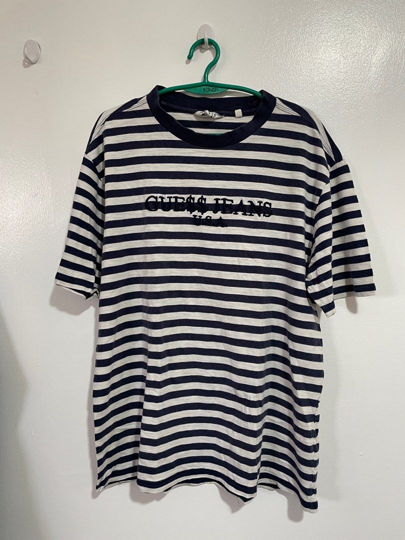 Guess x ASAP Rocky Tee Men s Fashion Tops Sets Tshirts Polo Shirts on Carousell