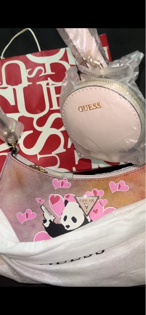 GUESS x Brandalised Graffiti Shoulder Bag