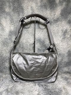 Head Porter -Metalic Silver Crossbody bag