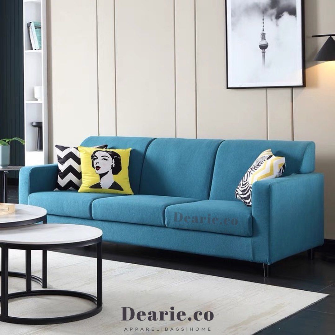 High back Fabric sofa washable covers 4 seater family sofa set 3 seater 2 seater modern design