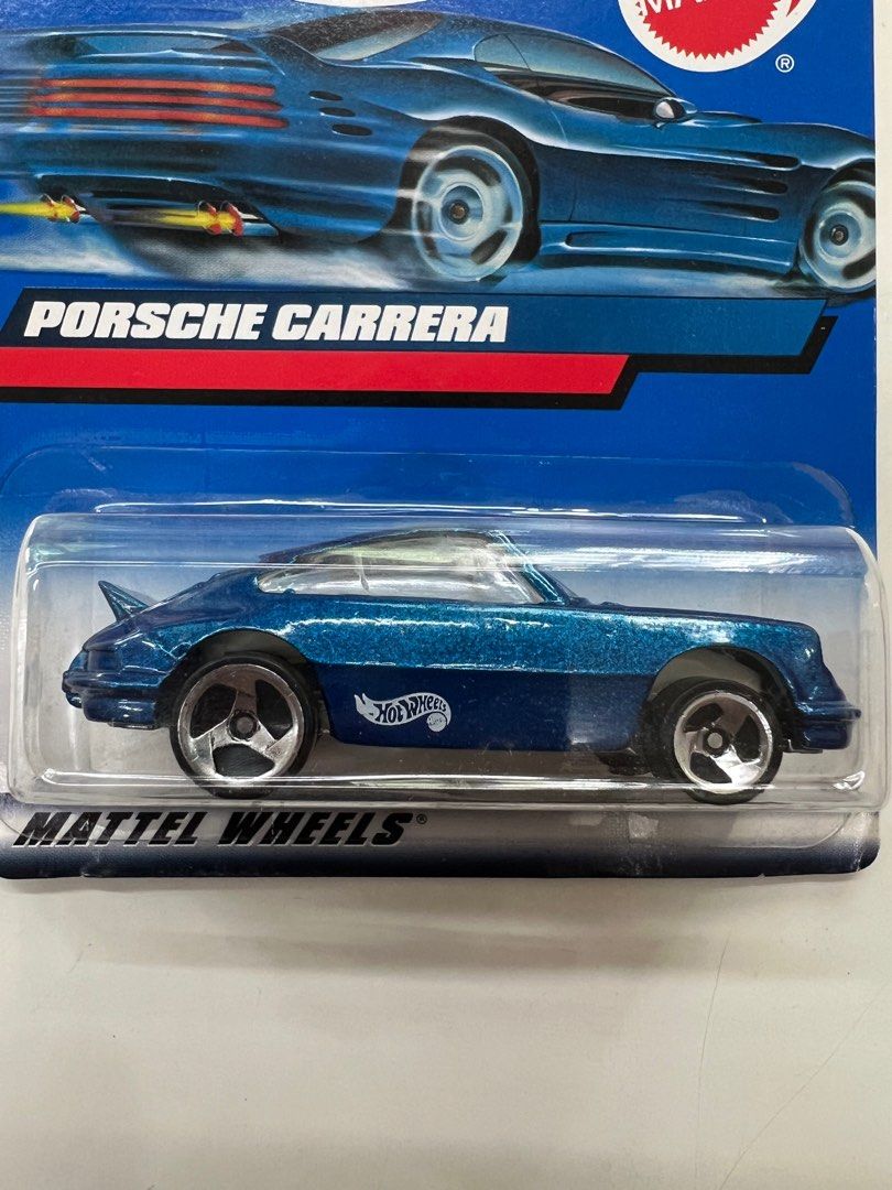Hotwheels 1999 Porsche Carrera (Blue), Hobbies Toys, Toys