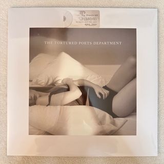 [ON HAND] Taylor Swift - The Tortured Poets Department TTPD The Manuscript Ghosted White Vinyl LP Plaka