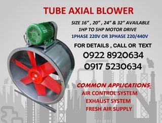 Inline Tube Axial Blower