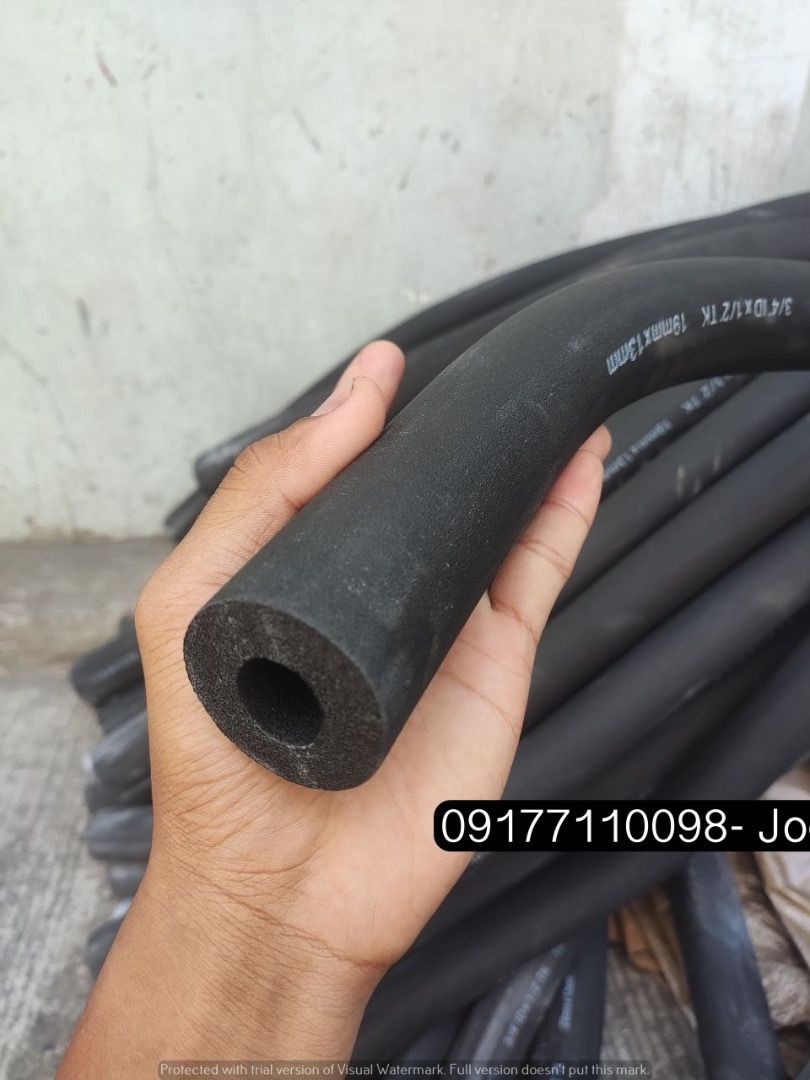 Insulation Pipe (Category: Construction & Building Materials) located in Manila. Submitted by joeyroque09 (Listing ID 1299460896, Image 3). Description: Insulation Pipe Specs: 1⅛ x ½ x 6ft Price: 135/pc Insulation Pipe Specs: 3/4 x ½ x 6ft Price: 107/pc .