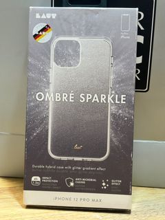 iPhone 12 pro max Orig Laut Ombre Sparkle Black