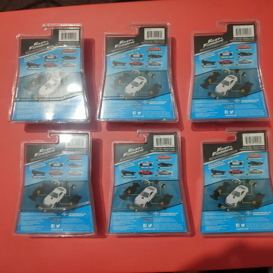 Jada Fast & Furious 'build n collect' (Category: Vehicle & Diecast Models) located in Quezon City. Submitted by jayr_hobby_den (Listing ID 1299551290, Image 2). Description: Brand New / Die-Cast / Plastic Parts / Rubber Tires 2015 Jada 1:55 Scale Fast & Furious Build N' Collect.