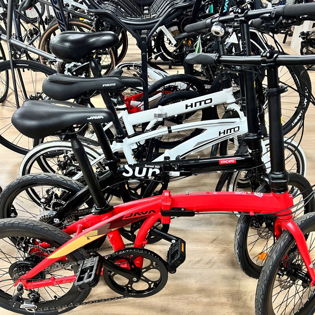 Folding bike java zelo clearance