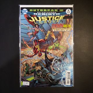 Justice League #8
Outbreak Part One
DC Comics
