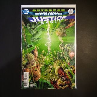 Justice League #9
Outbreak
DC Comics