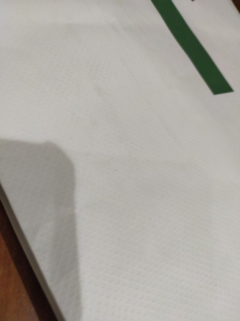 Lacoste paper bag Large (Category: Luxury Accessories) located in Valenzuela. Submitted by cletini (Listing ID 1299478982, Image 3). Description: Swipe pic for size. Could fit bulky jackets. Flaw: swipe 3rd pic slight dirt. "Might" be removed with erasure. .
