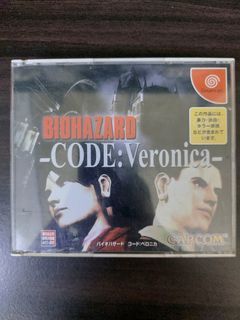 (LAST PRICE POSTED!) Sega Dreamcast Biohazard Resident Evil Code: Veronica (Japanese Version) 2 DISC