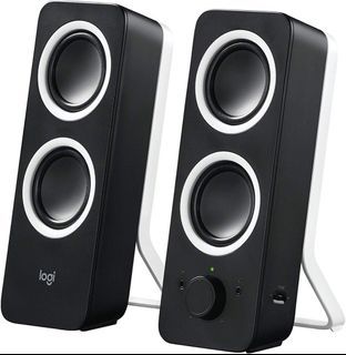 Logitech Z200 Pc/Tv speaker, Stereo sound, 10 watts power, 2 x 3.5 mm aux bass extension