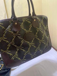 Longchamp  vintage leather bag