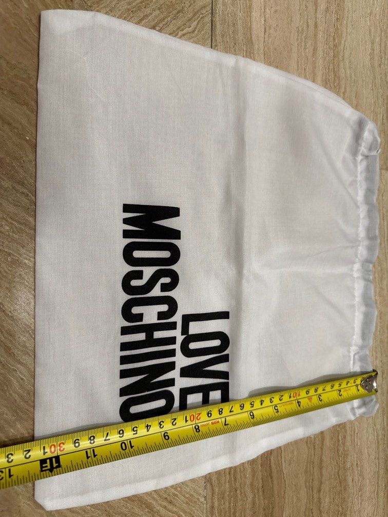 Moschino dust bag deals