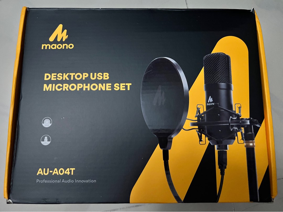 Maono AU-A04T, Audio, Microphones on Carousell