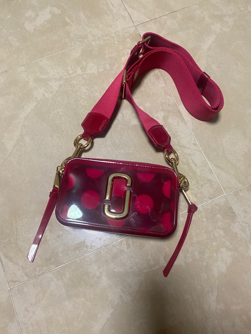 Marc Jacob the Jelly Snapshot Bag, 名牌, 手袋及銀包- Carousell